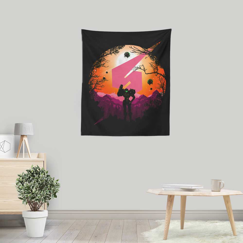 Donnie Illustrations' Vivid My Galaxy Wall Tapestry for Indoors and Outdoors