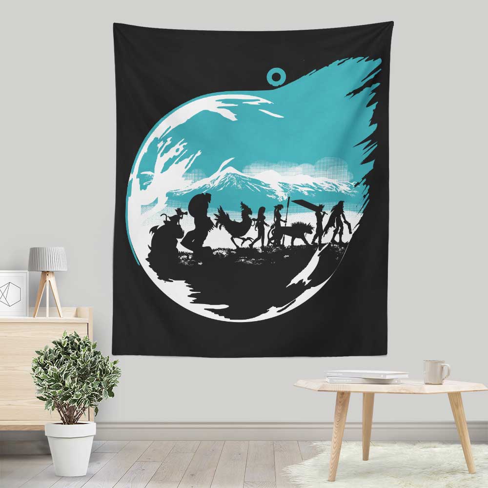 Fantasy Fellowship - Exquisite Wall Tapestry by Adams Pinto