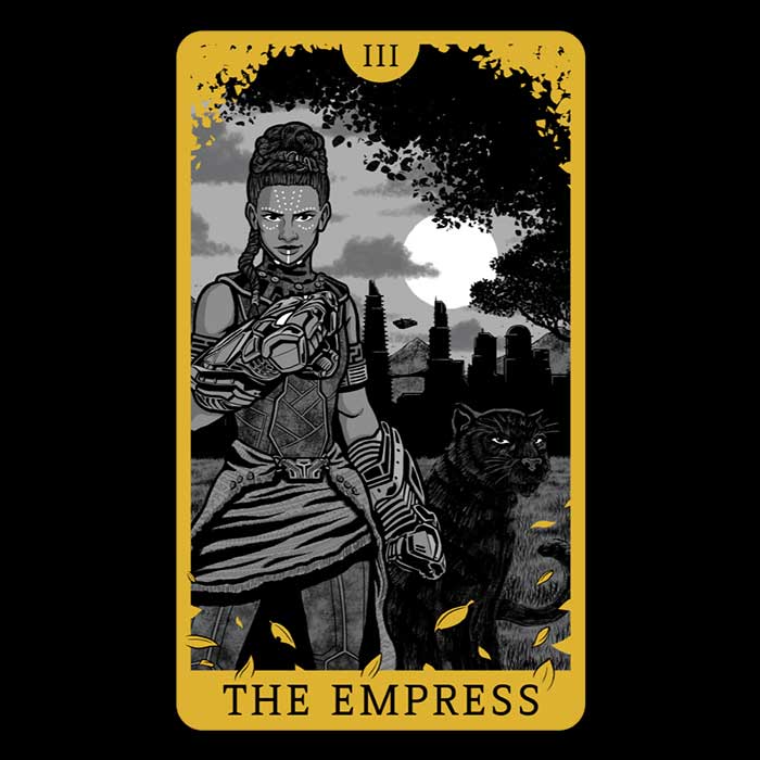 Tarot Wall Tapestry Featuring The Empress Design