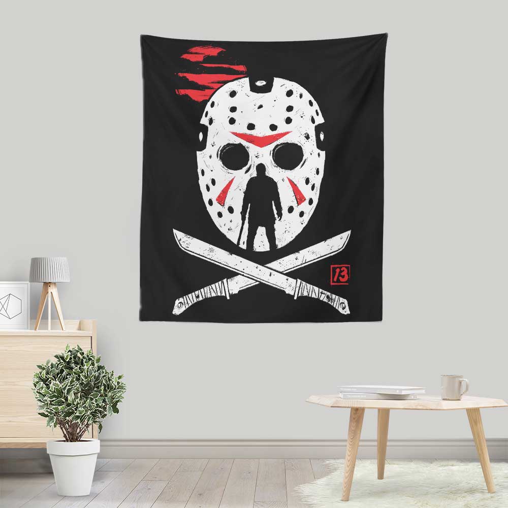 Friday Ink Lightweight Polyester Wall Tapestry for Indoor & Outdoor Use